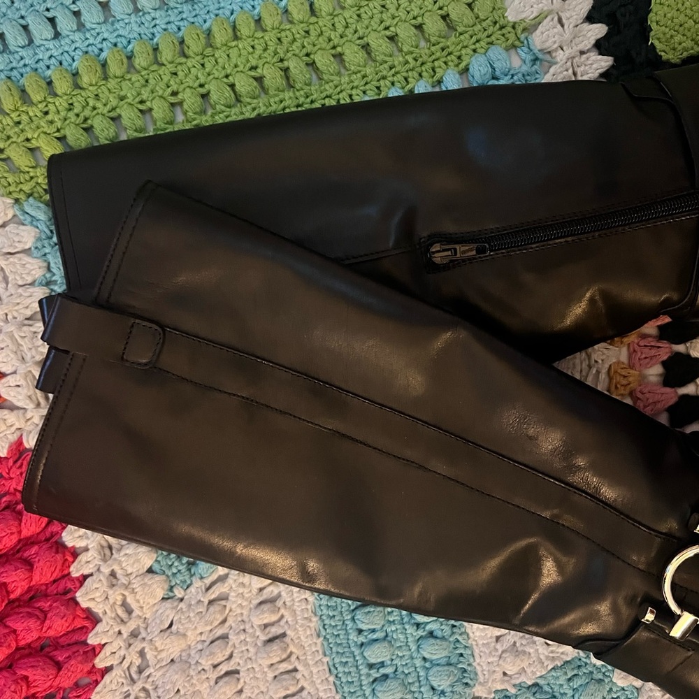 Napoleoni Black Knee-High Boots - Picture 4 of 4